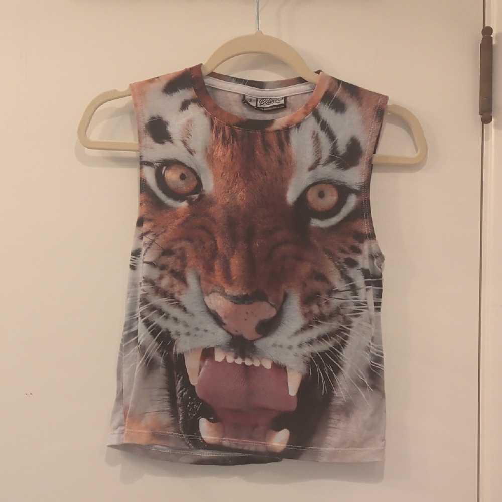 Beloved Tiger Graphic Tank Top